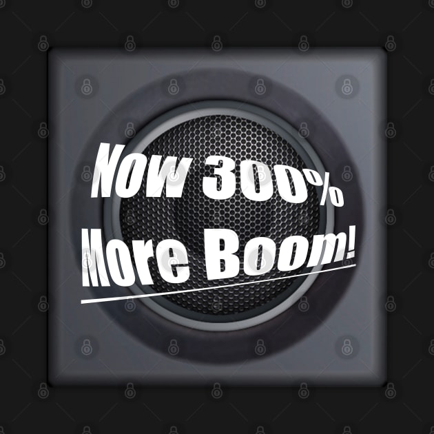 Now 300% More Boom Speaker by Maries Papier Bleu