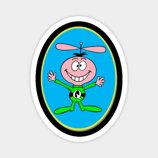 Retro Cartoon Alien - Quisp Magnet