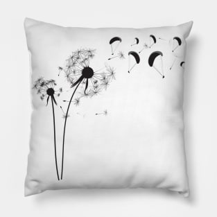 Dandelion Paraglider Pillow