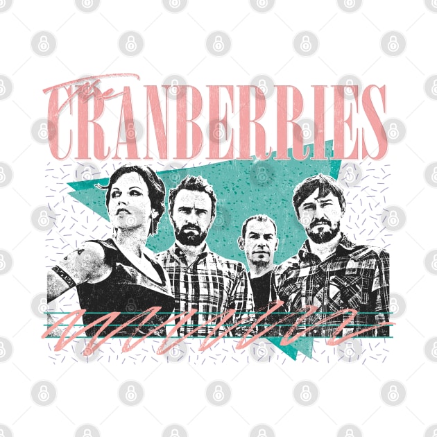 The Cranberries // Faded Vintage Look Original Design by DankFutura