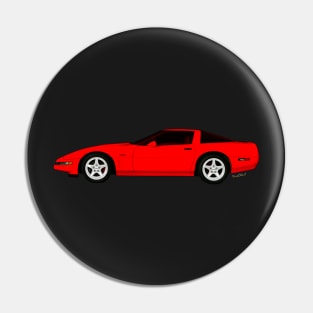 C-4 ZR-1 Corvette Pin