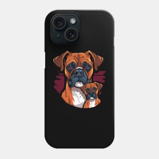 Boxer Fathers Day Phone Case