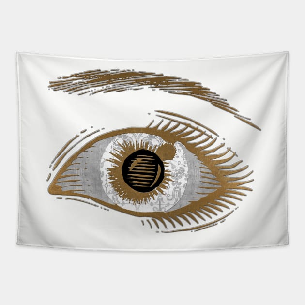 EYES 2 Tapestry by Diego-t