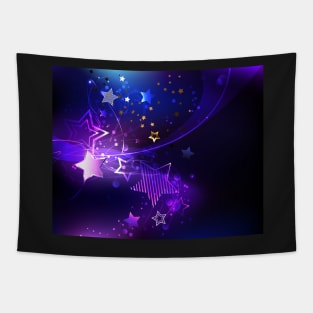 Violet Star Tapestry