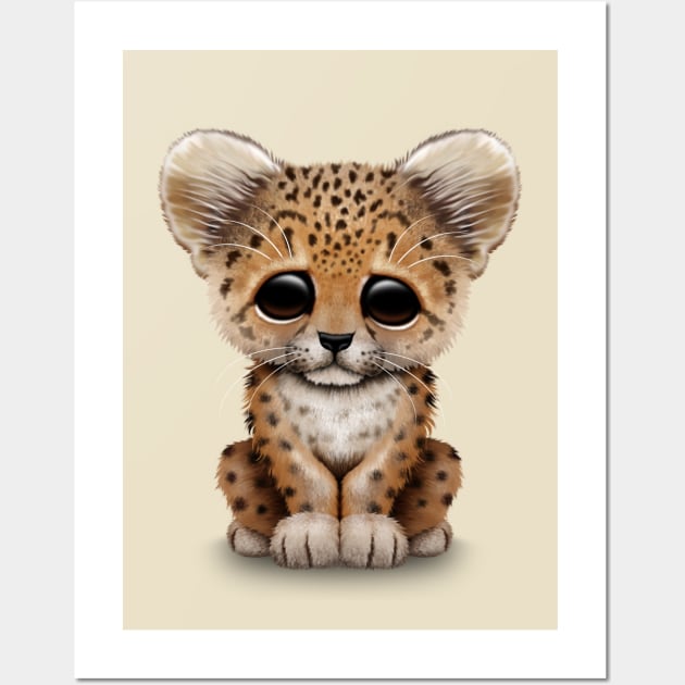 Cheetah Cub Playing With Basketball  Sticker for Sale by jeff bartels