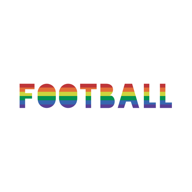 Football Gay Pride by QCult