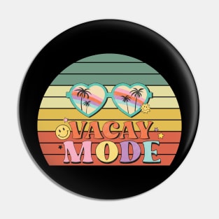 Retro Vintage Summer Vacay Mode Pin