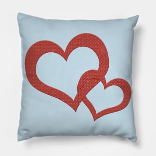 Beautiful Relationship Hearts Pillow