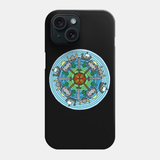 Viking Themed Mandala Phone Case