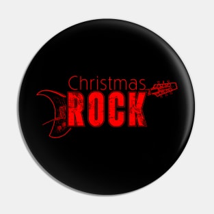 Christmas Rock Pin
