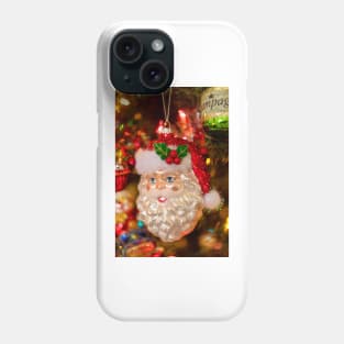 Old Santa Claus Ornament Phone Case