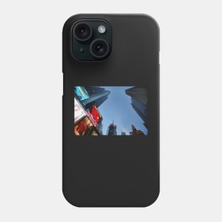 The lights of Times Square at twilight, NYC Phone Case