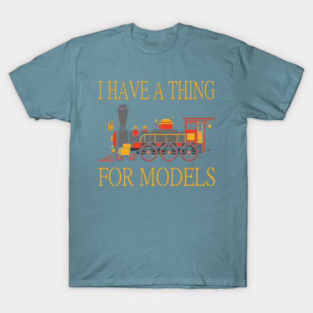 Disover Railway Locomotive Model Railway Train - Train - T-Shirt