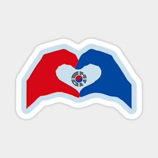 We Heart Korea Patriot Flag Series Magnet