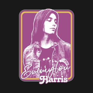 Emmylou Harris // Outlaw Country Retro Fan Design T-Shirt