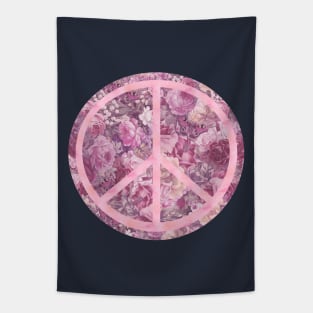 Peace floral Tapestry