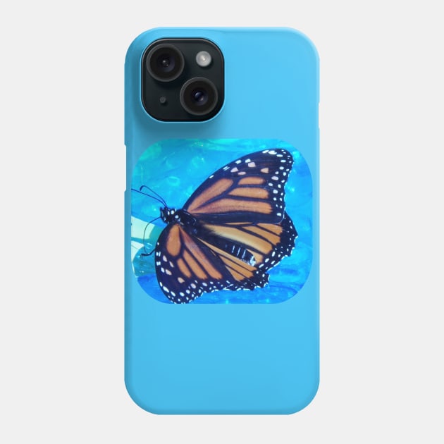 Beautiful Nature Monarch Butterfly Phone Case by HutzcraftDesigns