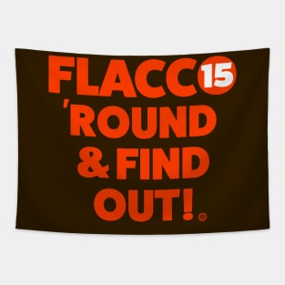 Flacco Round & Find Out! Tapestry