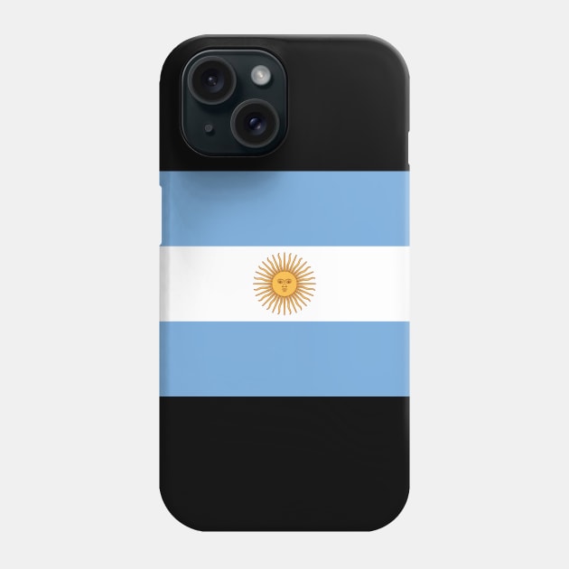 Argentina front Phone Case by MarkoShirt