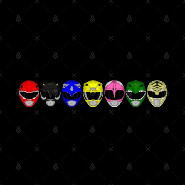 Mighty Morphin Power Rangers by Cun-Tees!
