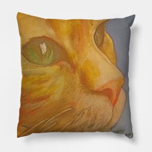 Ginger Cat (Van Gogh Style) Pillow