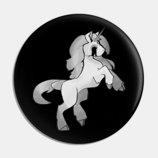 Cute Doomed Unicorn Pin