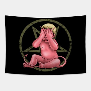 BABY SATAN Tapestry