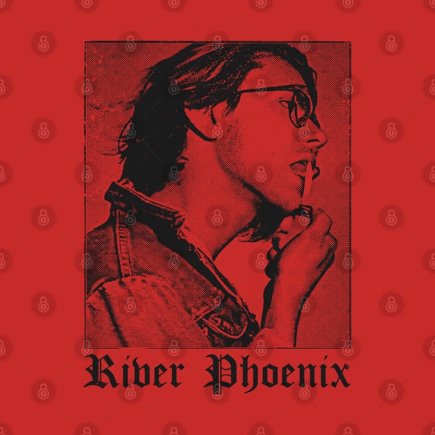 River Phoenix ////// 90s Aesthetic Fan Design by unknown_pleasures