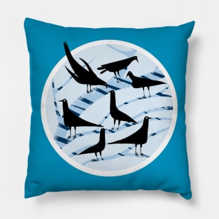 Crows Pillow