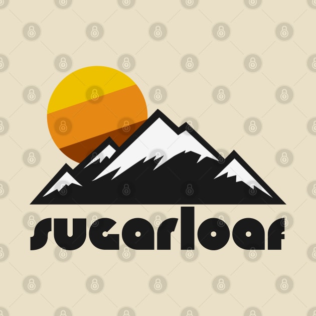Retro Sugarloaf ))(( Tourist Souvenir Travel Design by darklordpug
