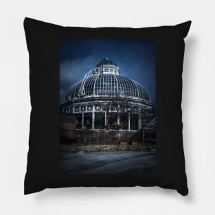 Allan Gardens Conservatory Palm House Toronto Canada No 2 Color Version Pillow