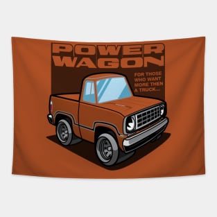 Dark Bronze Iridescent - Power Wagon Tapestry