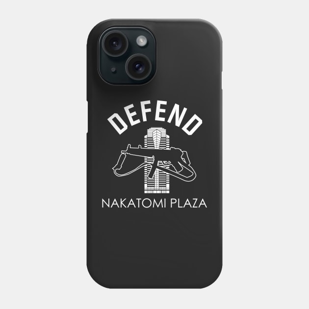 Defend Nakatomi Plaza Phone Case by bryankremkau