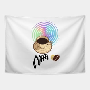 Coffee Give Me Power Tapestry