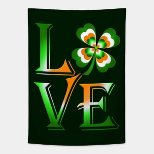 Love Ireland Clover Tapestry