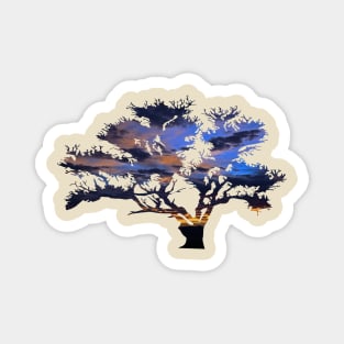 Tree of Life - Blue Dawning Magnet