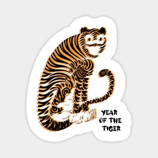 8ts New Year New Tiger Magnet