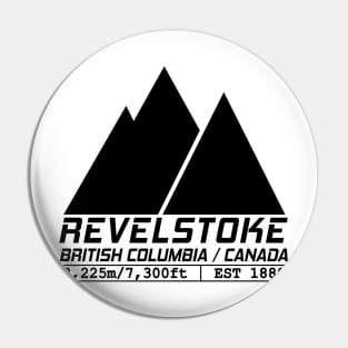 Ski Revelstoke British Columbia Canada Skiing and Snowboarding Pin