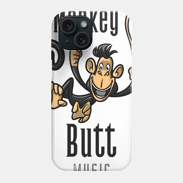 monkey butt music Phone Case by GttP