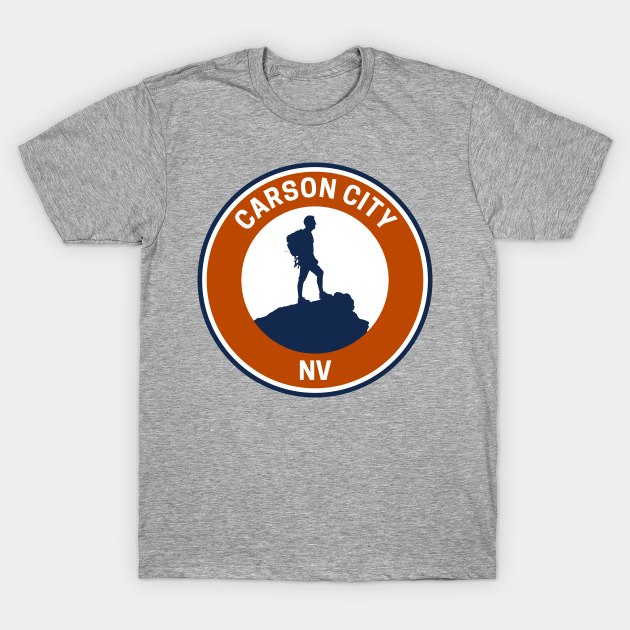 Discover Vintage Carson City Nevada - Carson City Nevada - T-Shirt