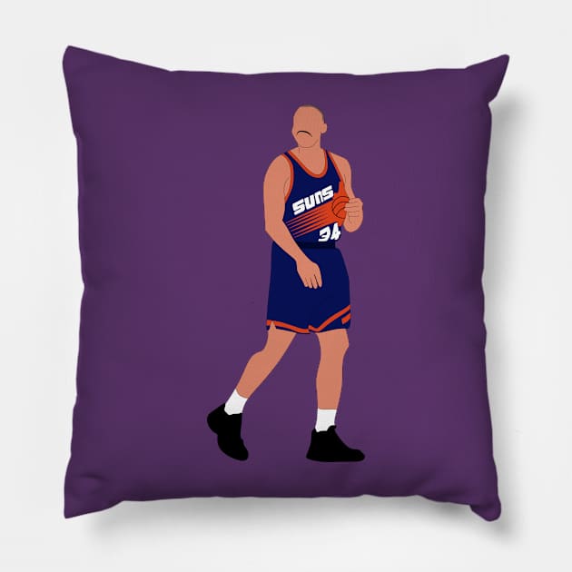 sir charles suns 34 Pillow by rsclvisual