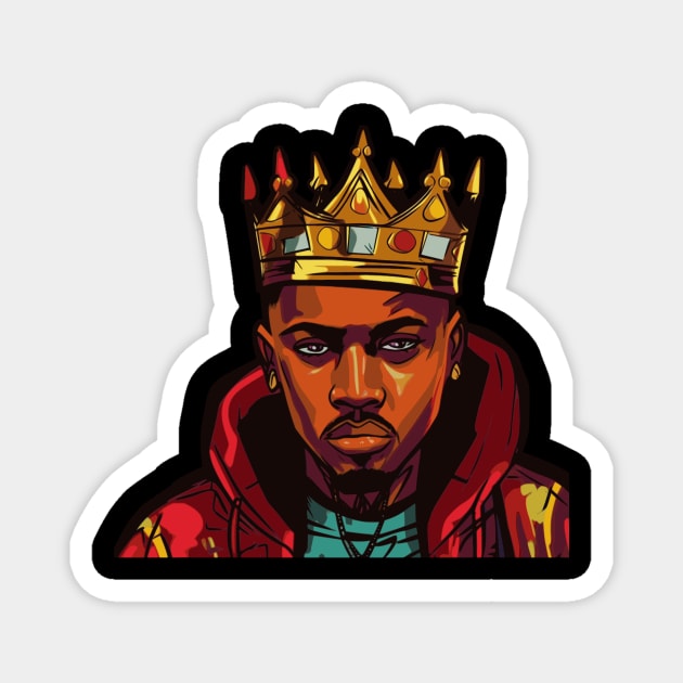 Hip Hop king Magnet by Pixy Official