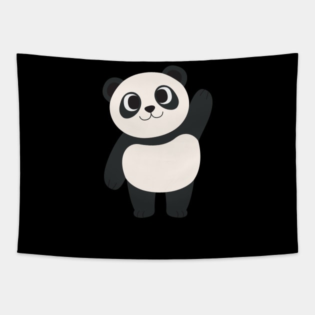 Team Panda Tapestry by Gomqes