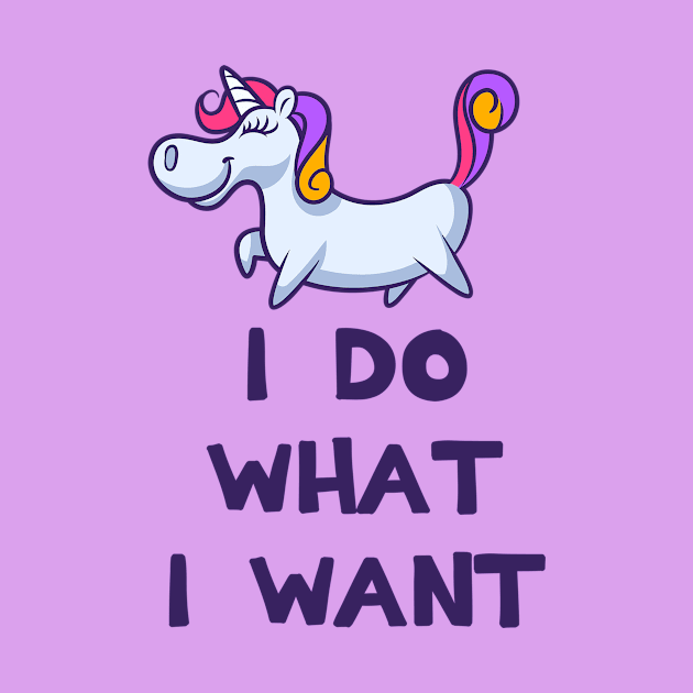 I Do What I Want Unicorn by Trans Action Lifestyle