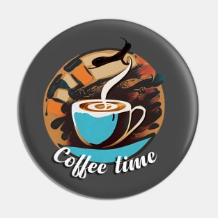 Coffee time Pin