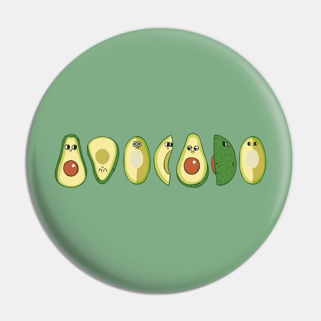 AVOCADO Pin by huebucket