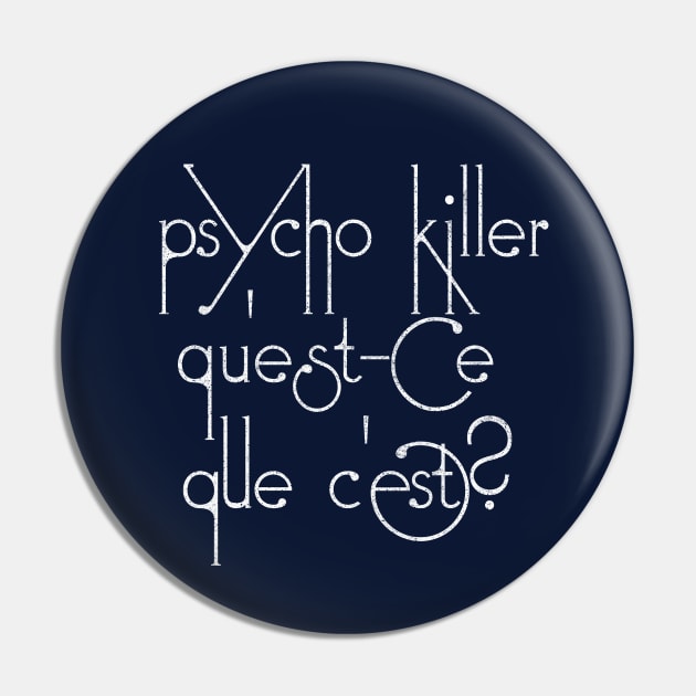 Psycho killer, qu'est-ce que c'est? Pin by DankFutura