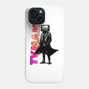 TVman of The alliance, skibidi toilet themed TVmen Phone Case