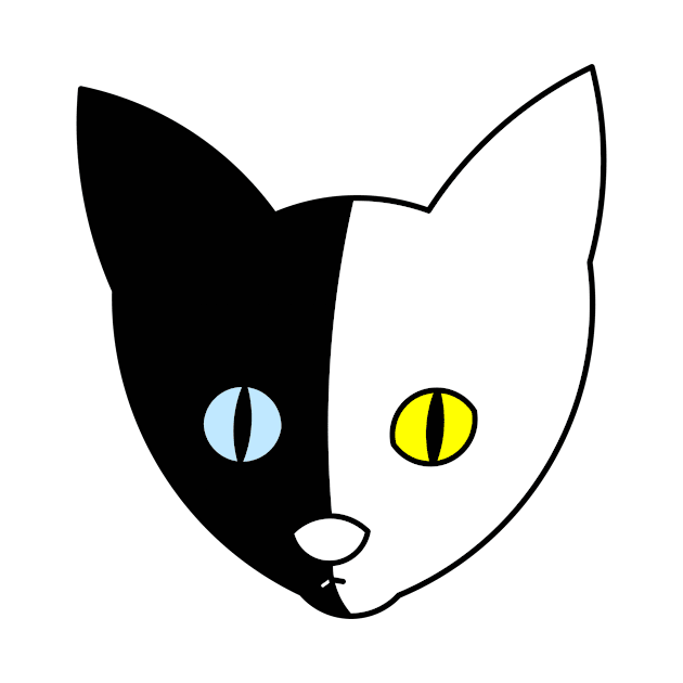 Black and White Cat by Bongonation