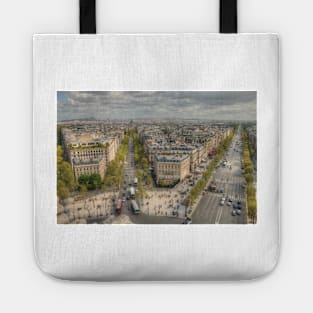 Champs-Élysées from the Arc De Triomphe Tote